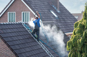 Cleaning a Roof in Horsham