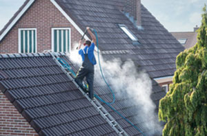 Cleaning a Roof in Biggleswade