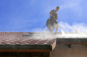 Pressure Washing Roof Newton Mearns UK